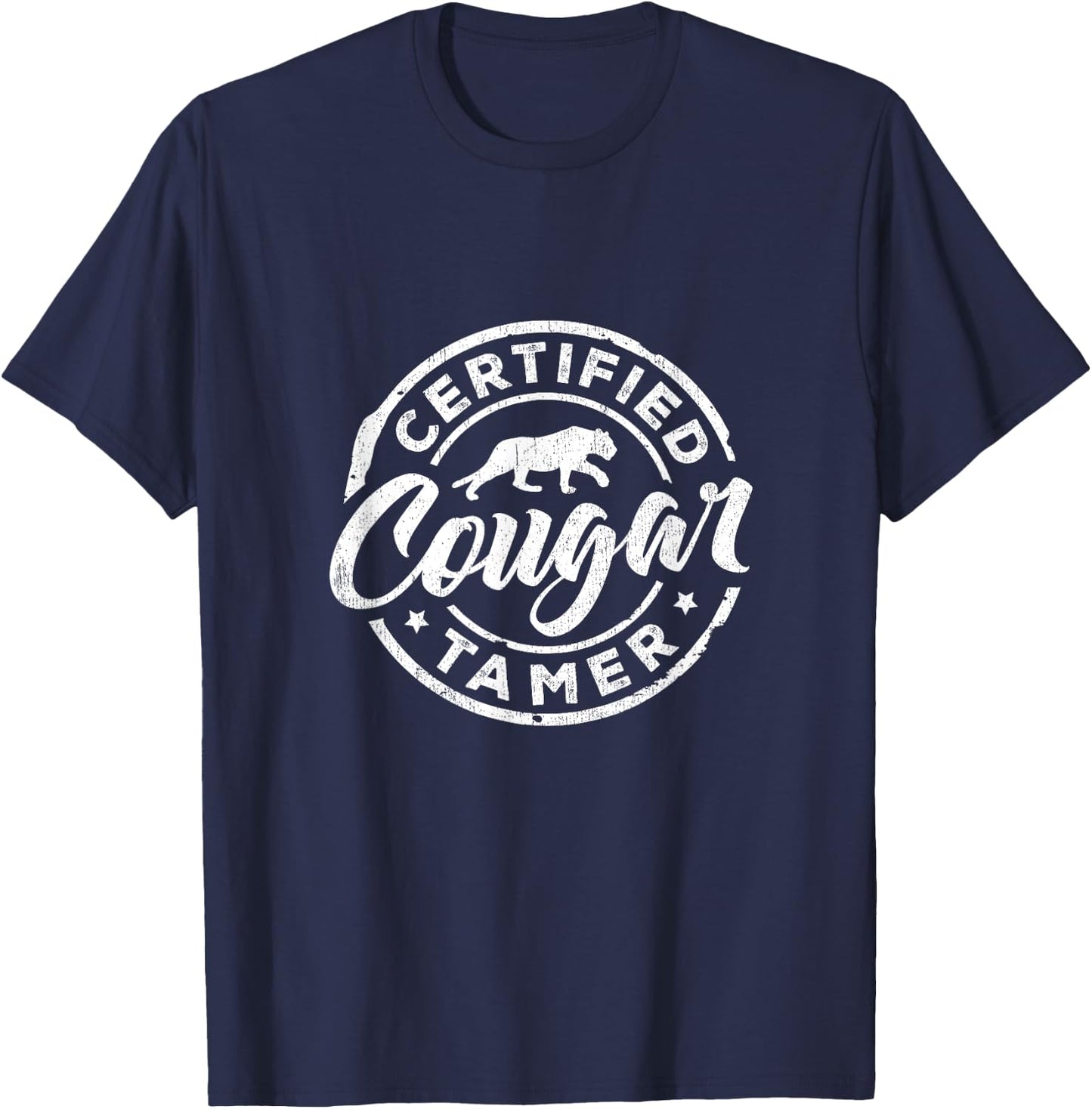 Cougar Tamer Bait Hunter Slayer Cougars T-Shirt - T-Shirt | Navy
