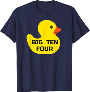 Trucker Rubber Ducky Big , Ten Four 10 , 4 T-Shirt - T-Shirt | Navy