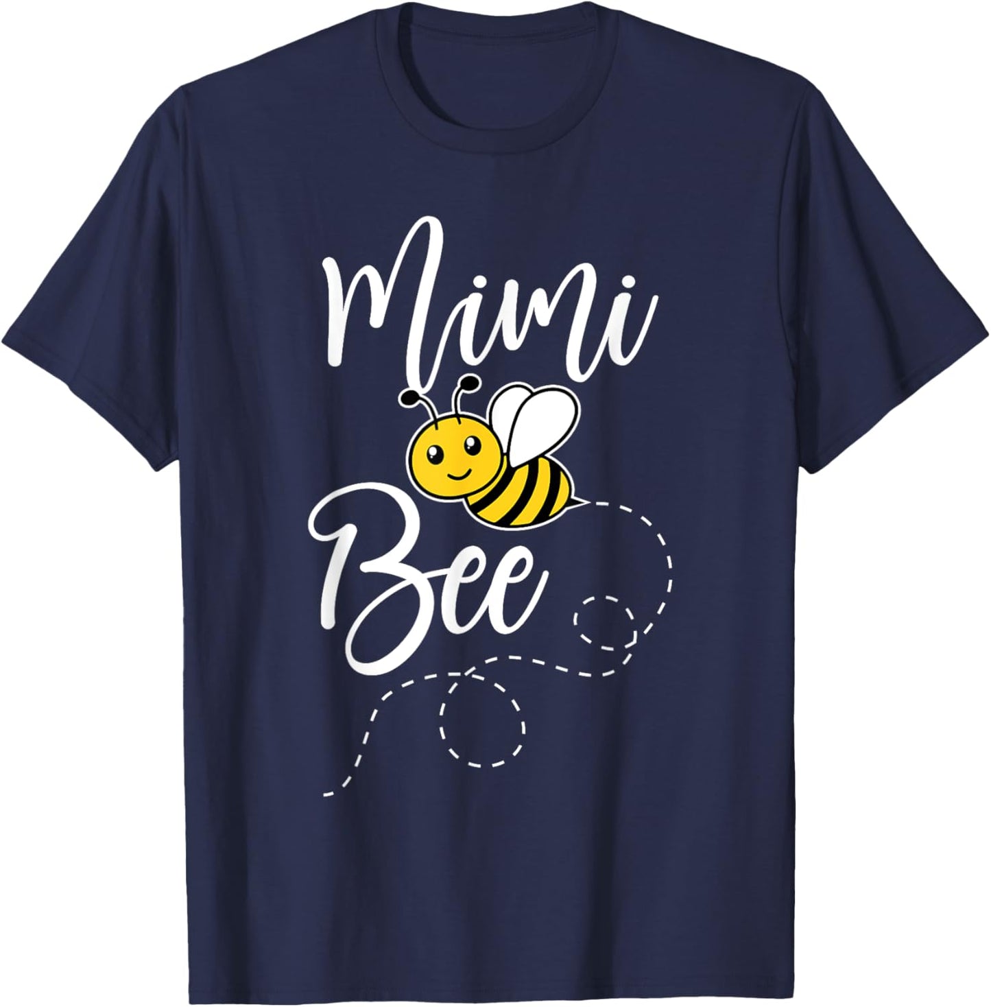 Mimi Of The Bee Day Girl Hive Family Matching Birthday Sweet T-Shirt - T-Shirt | Navy