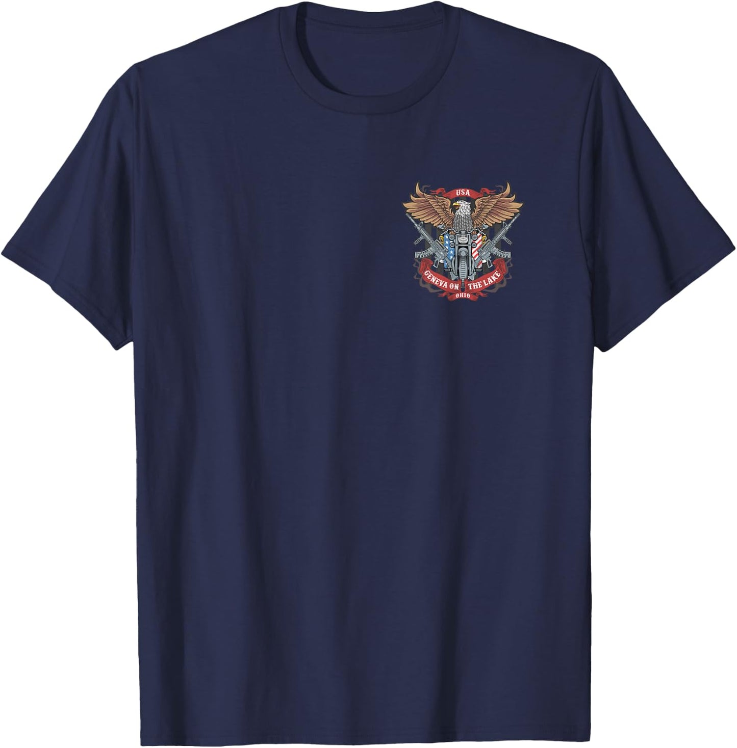 Geneva On The Lake Ohio T-Shirt - T-Shirt | Navy