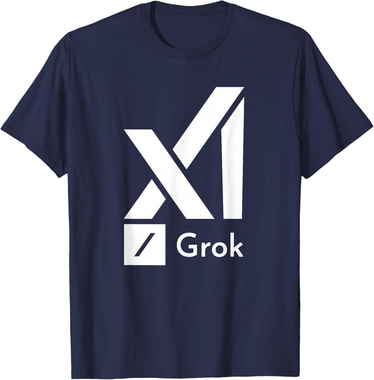 Grok AI - World's Funniest Artificial Intelligence Software T-Shirt - T-Shirt | Navy