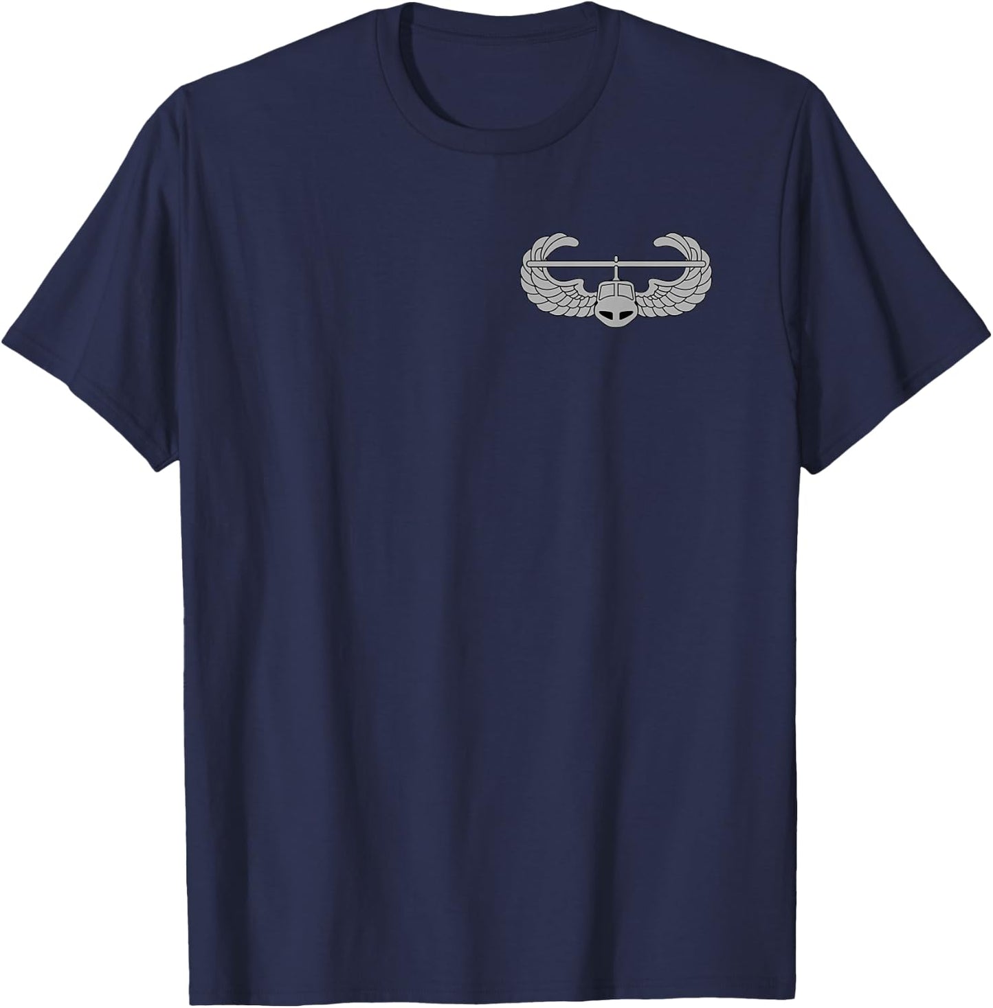 US Army Air Assault Badge - OD Green T-Shirt - T-Shirt | Navy