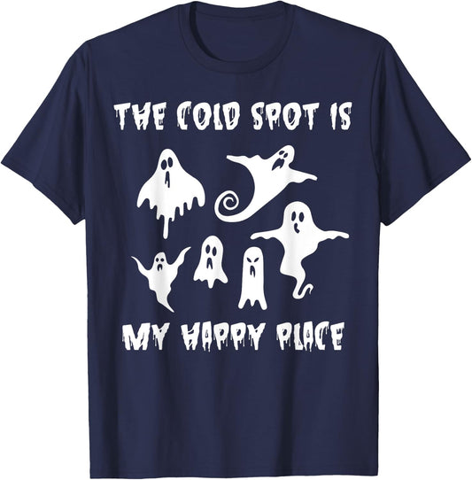 Phasmophobia - Ghost Hunter - Paranormal Investigator T-Shirt - T-Shirt | Navy