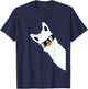 Lama Llama Alpaca with Sunglasses Lama Lover - Cool Lama T-Shirt - T-Shirt | Navy