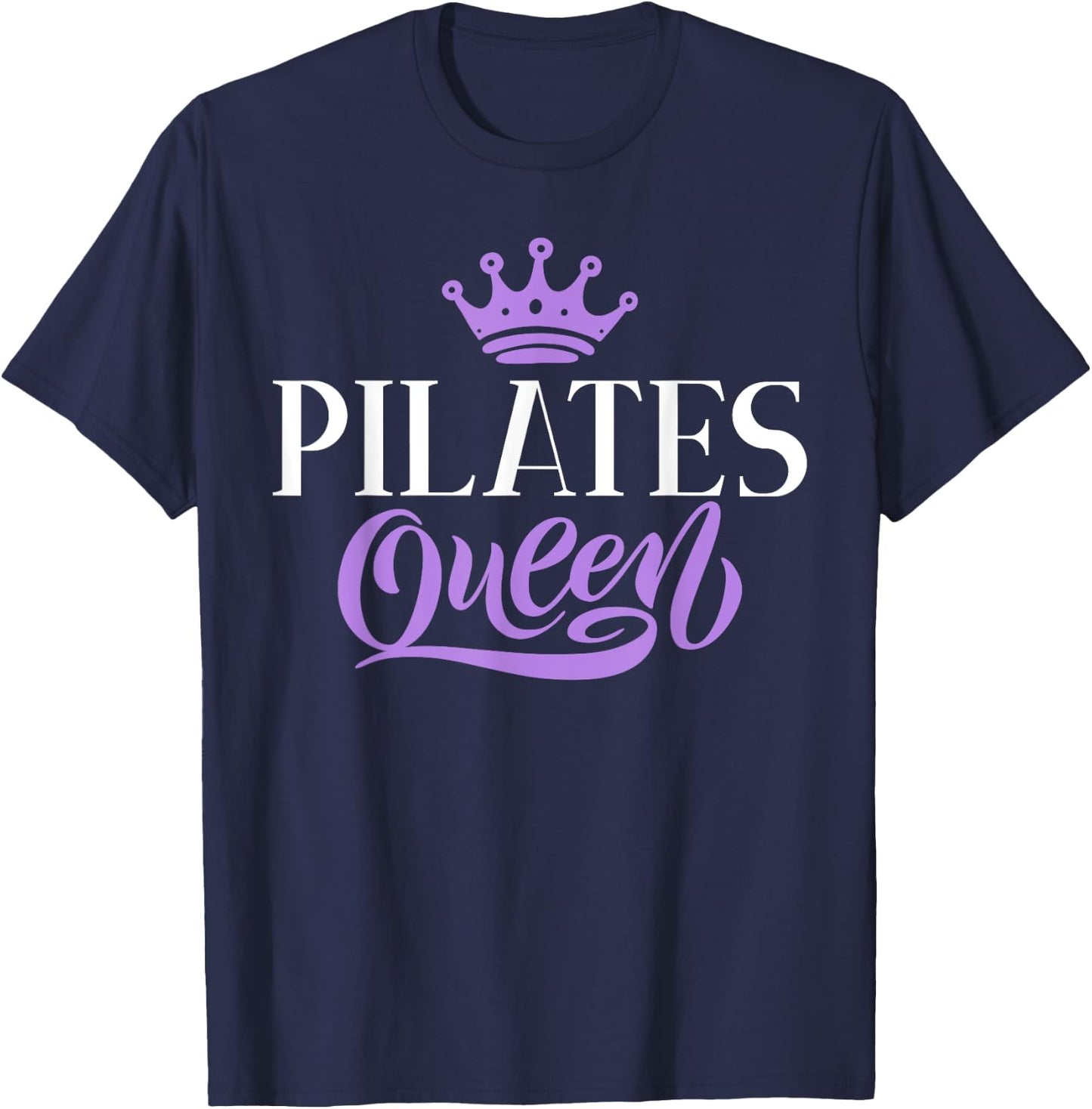 Pilates Queen T-Shirt - T-Shirt | Navy