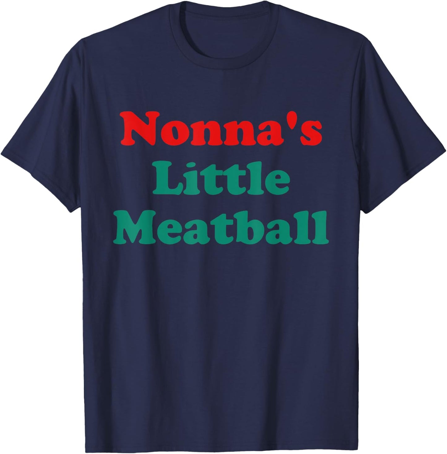 Nonna's Little Meatball Apparel T-Shirt - T-Shirt | Navy