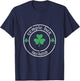 Temple Bar Dublin Ireland Shamrock Souvenir T-Shirt - T-Shirt | Navy
