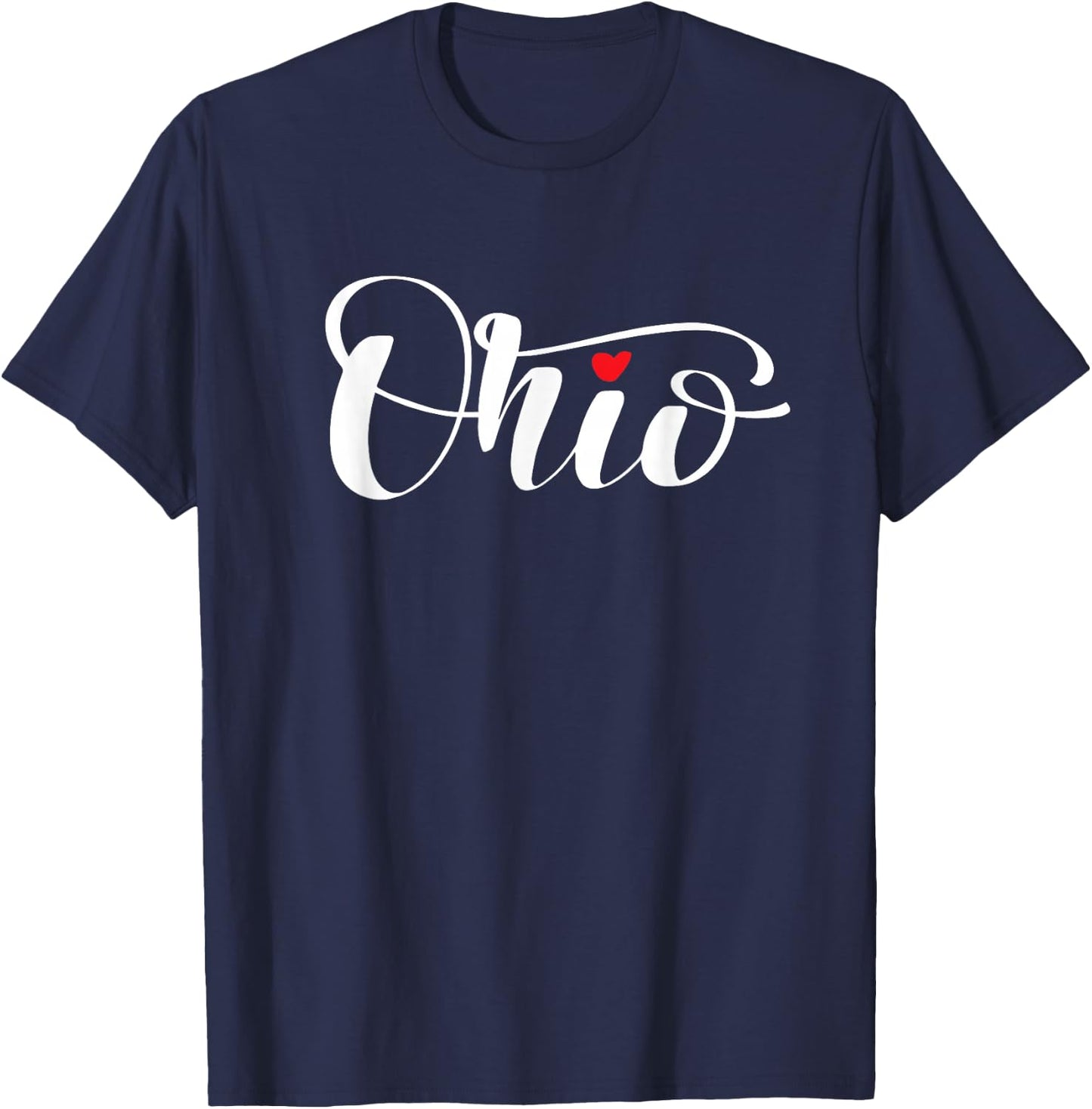 Ohio - I Love Ohio - Throwback Design - Classic T-Shirt - T-Shirt | Navy