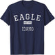 Eagle Idaho ID Vintage T-Shirt - T-Shirt | Navy