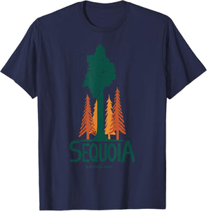 California Sequoia National Park 1890 T-Shirt - T-Shirt | Navy