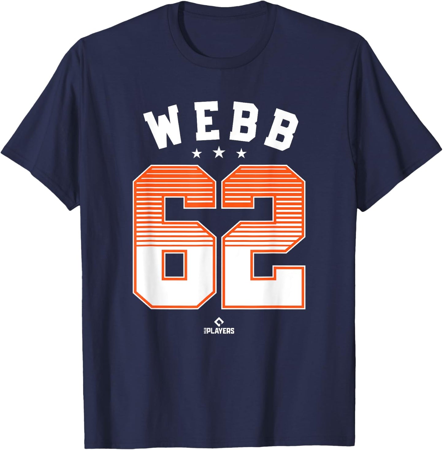 Logan Webb 62 San Francisco MLBPA T-Shirt - T-Shirt | Navy