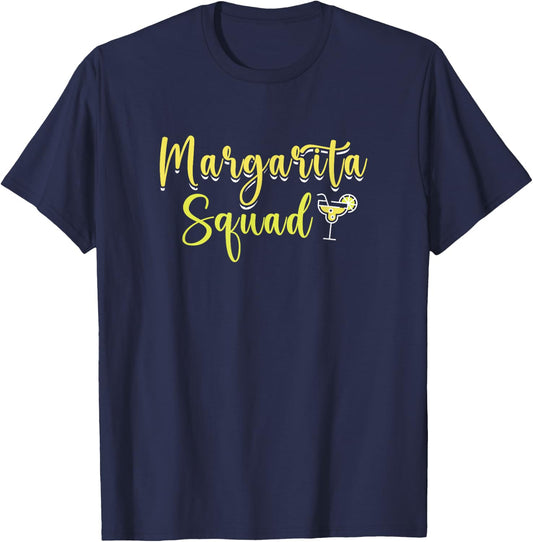 Margarita Squad - Cinco de Mayo T-Shirt - T-Shirt | Navy