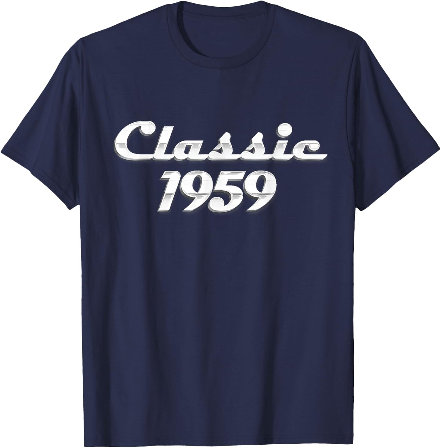 65 Year Old Gift Classic 1959 Vintage Car 65th Birthday T-Shirt - T-Shirt | Navy