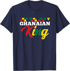 Ghana King T-Shirt - T-Shirt | Navy