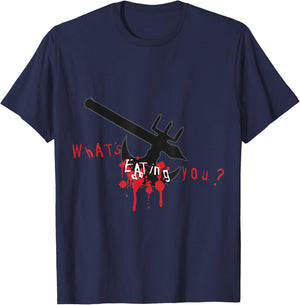 Jeepers Creepers Creepy What's Eating You T-Shirt - T-Shirt | Navy