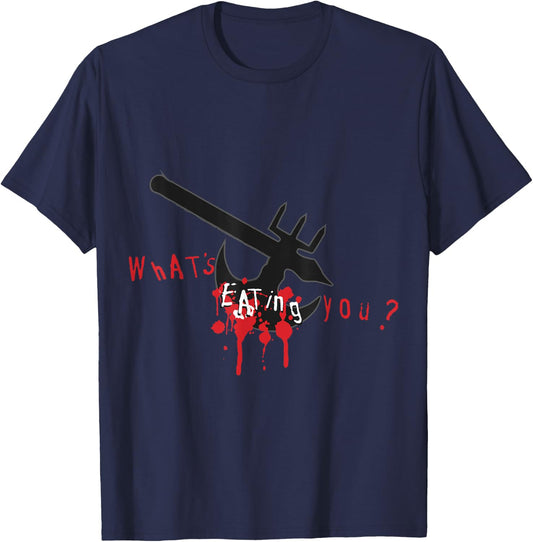 Jeepers Creepers Creepy What's Eating You T-Shirt - T-Shirt | Navy