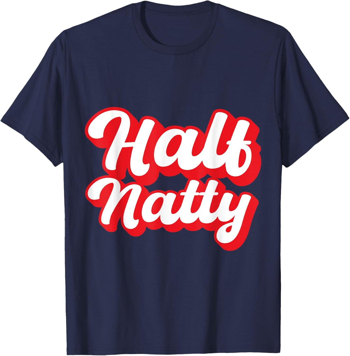 Half Natty Fitness T-Shirt - T-Shirt | Navy