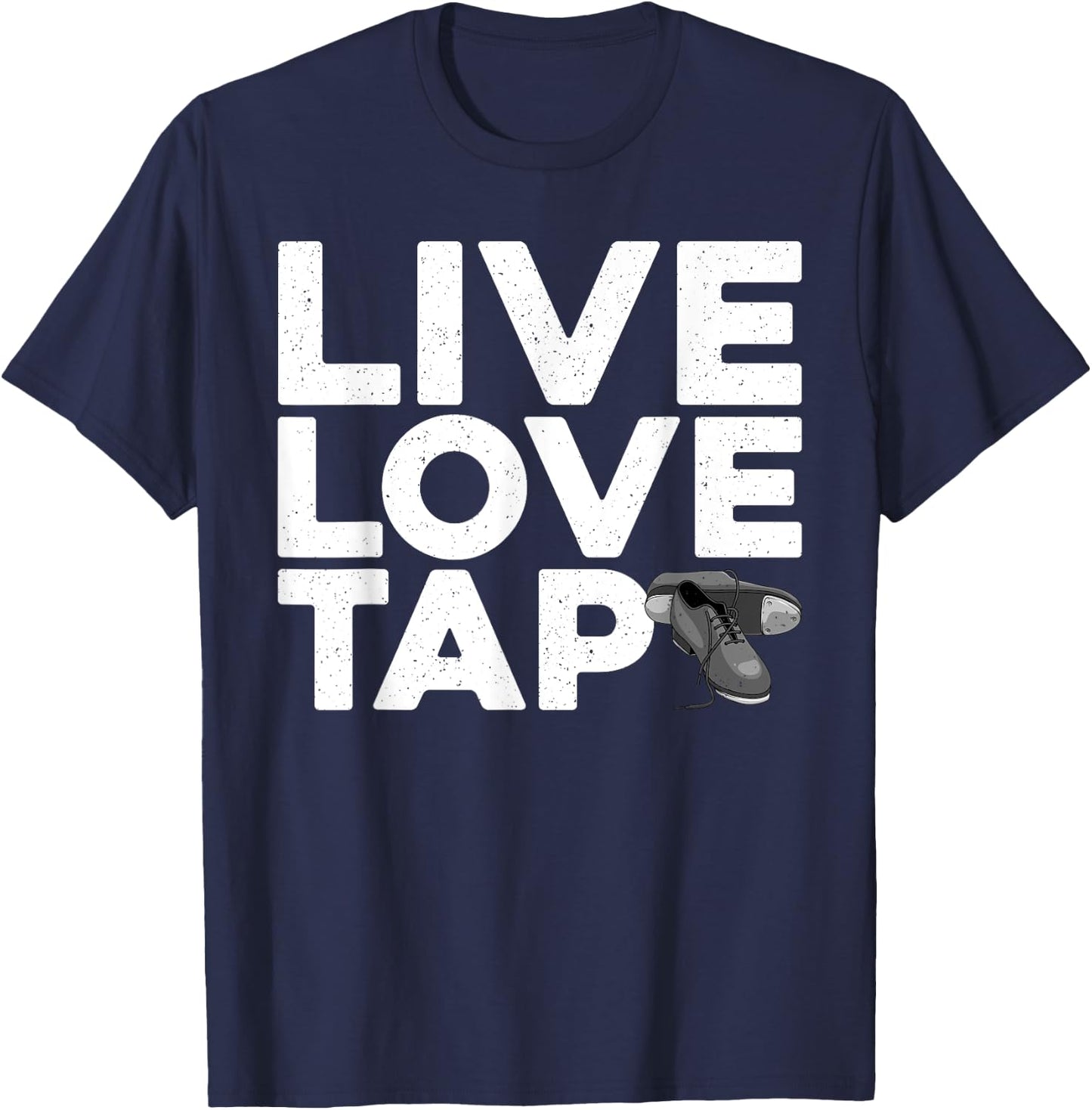 Cool Tap Dancing Design Women Kids Tap Dance Dancer T-Shirt - T-Shirt | Navy