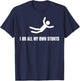 I do All My own Stunts Dark Adult and Youth T-Shirt - T-Shirt | Navy
