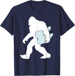 Funny Tooth Carry Dentist Yetti Bigfoot Sasquatch T-Shirt - T-Shirt | Navy