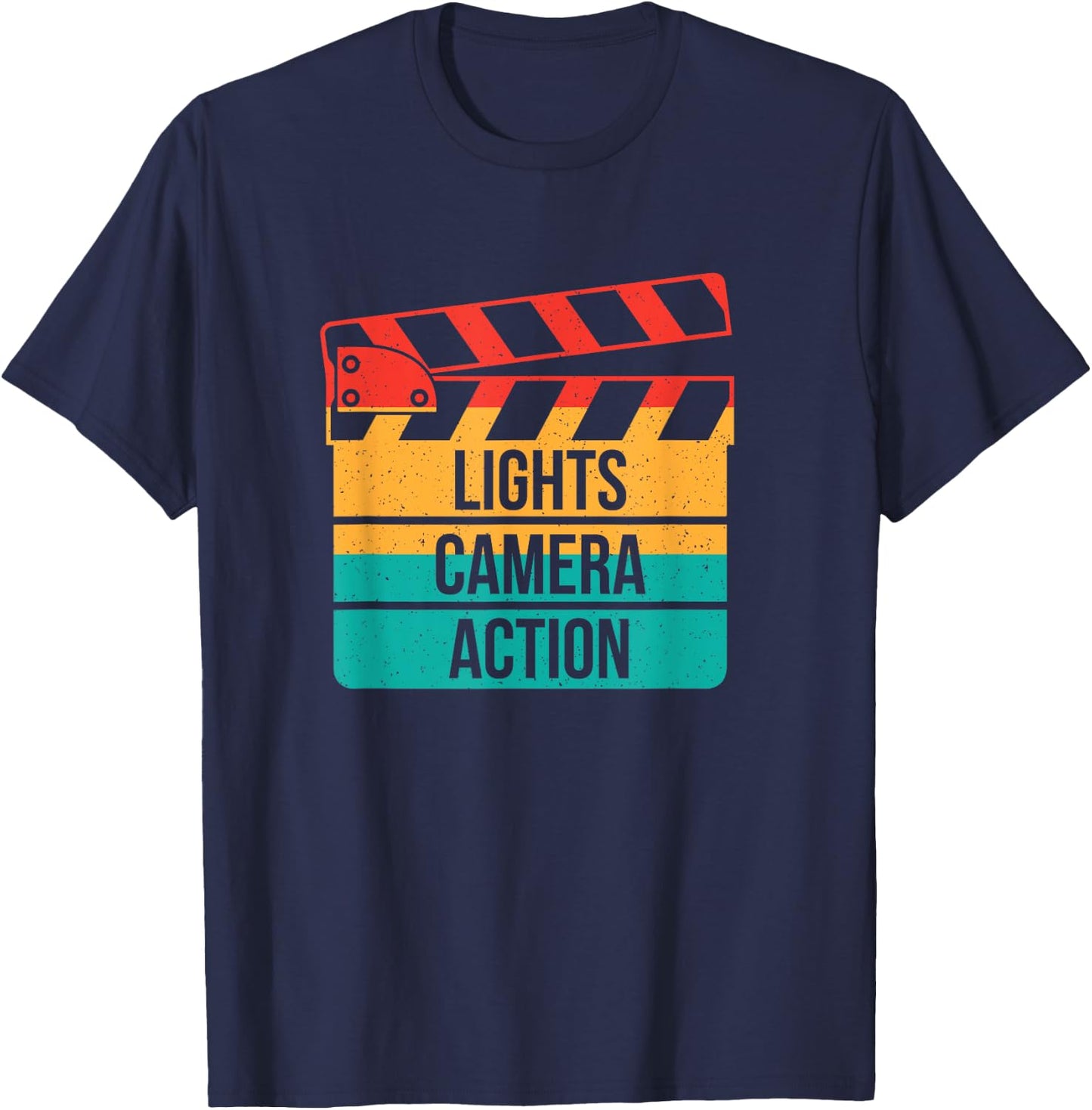 Movie Producer Video Production Filmmaker Film Director T-Shirt - T-Shirt | Navy
