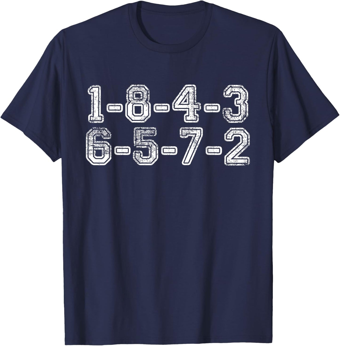 1-8-4-3-6-5-7-2 Firing Order Funny Offensive Rude Engineer T-Shirt - T-Shirt | Navy