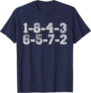 1-8-4-3-6-5-7-2 Firing Order Funny Offensive Rude Engineer T-Shirt - T-Shirt | Navy