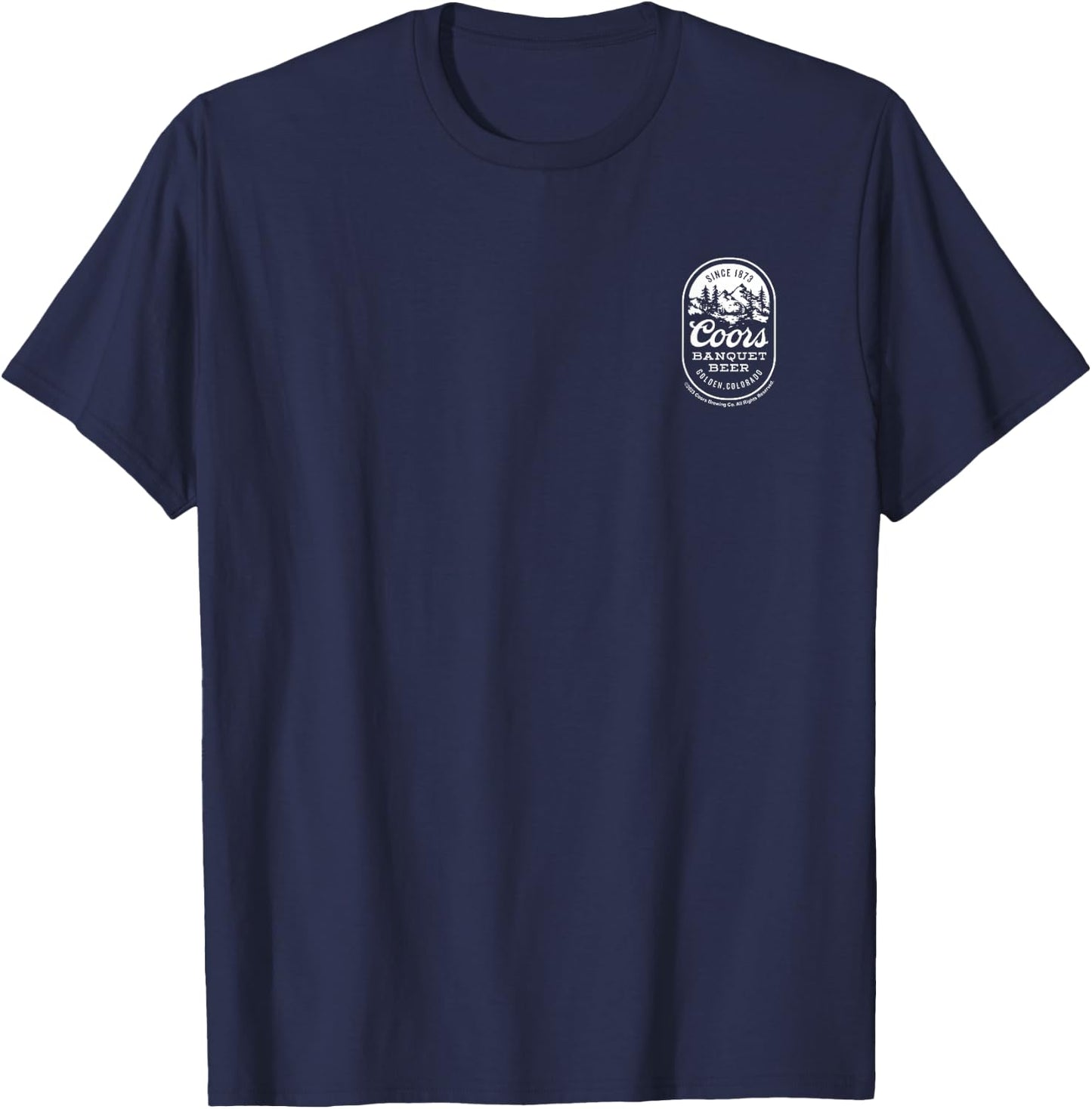 Coors Banquet - Mountains T-Shirt - T-Shirt | Navy