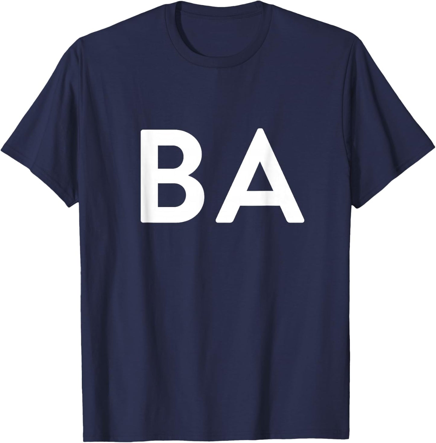 BA - Cuba Two Part Combo Design - Cuban Flag Part 2 T-Shirt - T-Shirt | Navy