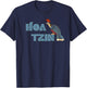Hoatzin Bird Hoactzin Opisthocomus hoazin T-Shirt - T-Shirt | Navy