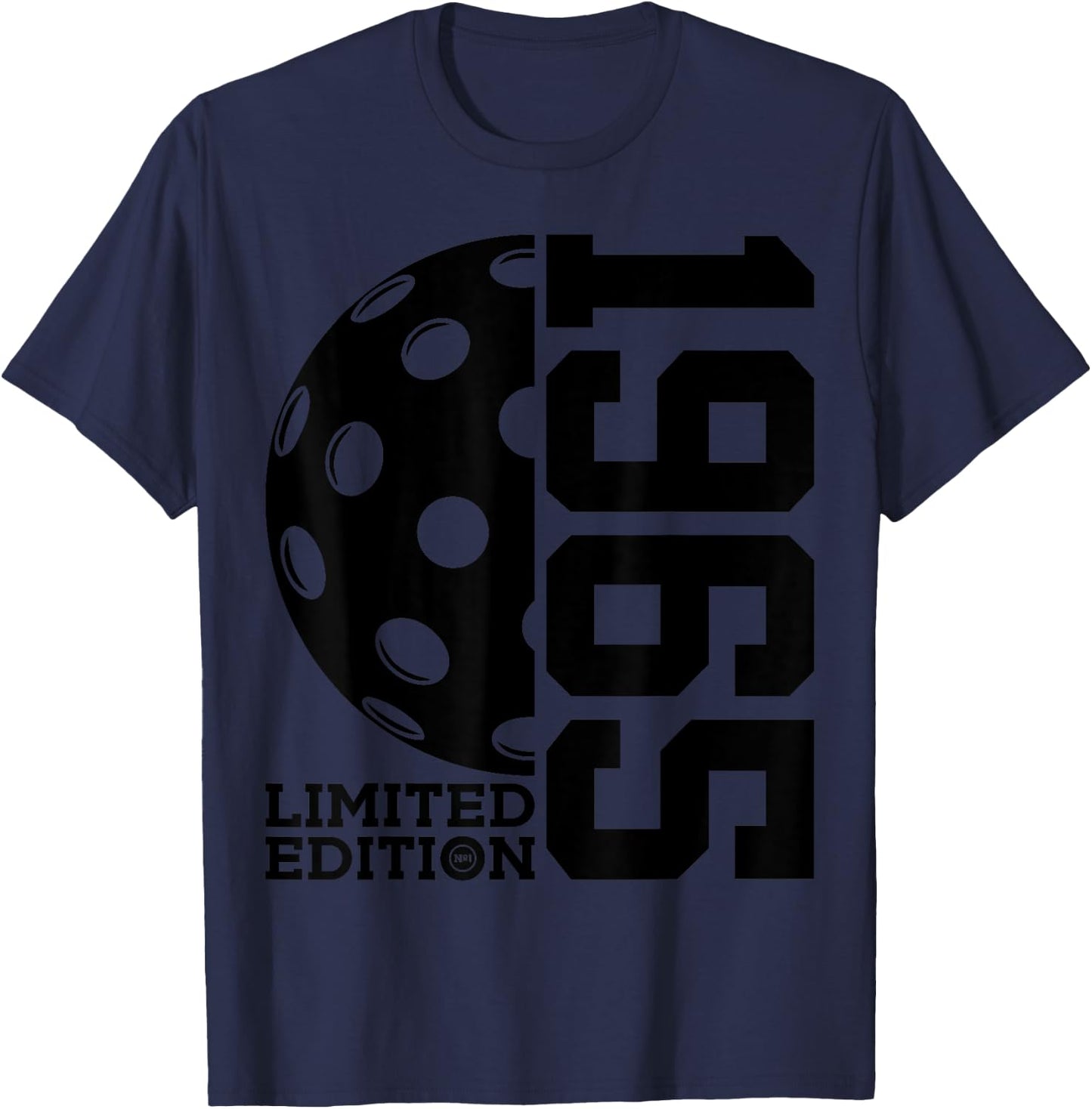 60th BIRTHDAY PICKLEBALL LIMITED EDITION 1965 T-Shirt - T-Shirt | Navy