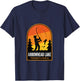 Arrowhead Lake Pennsylvania Fishing T-Shirt - T-Shirt | Navy