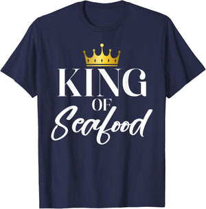 King of Seafood T-Shirt - T-Shirt | Navy