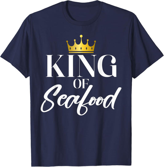 King of Seafood T-Shirt - T-Shirt | Navy