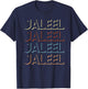 Jaleel First Name My Personalized Named T-Shirt - T-Shirt | Navy