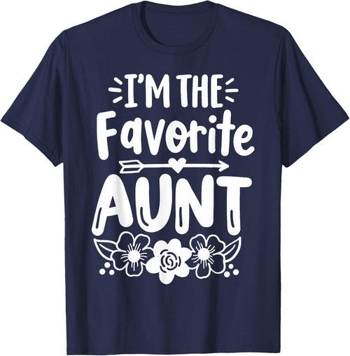 Auntie Aunt Squad Co. Women's Favorite Aunt