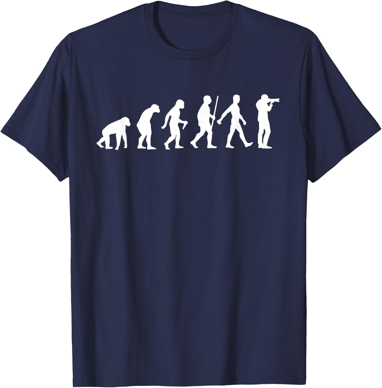 Funny Photographer Art Men Women Photography Camera Lover T-Shirt - T-Shirt | Navy