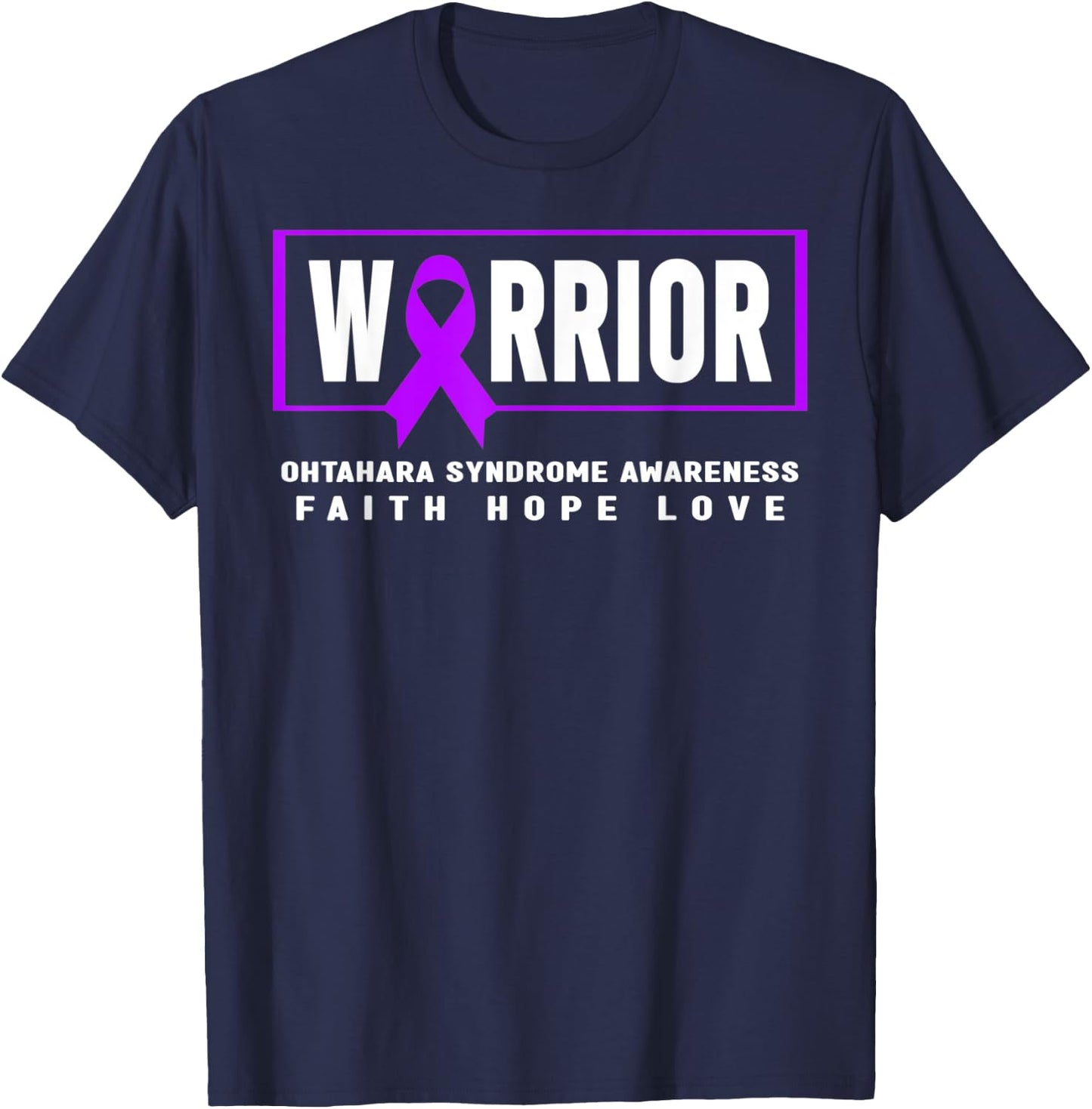 Ohtahara Syndrome Awareness Shirt, Ohtahara Syndrome Warrior T-Shirt - T-Shirt | Navy