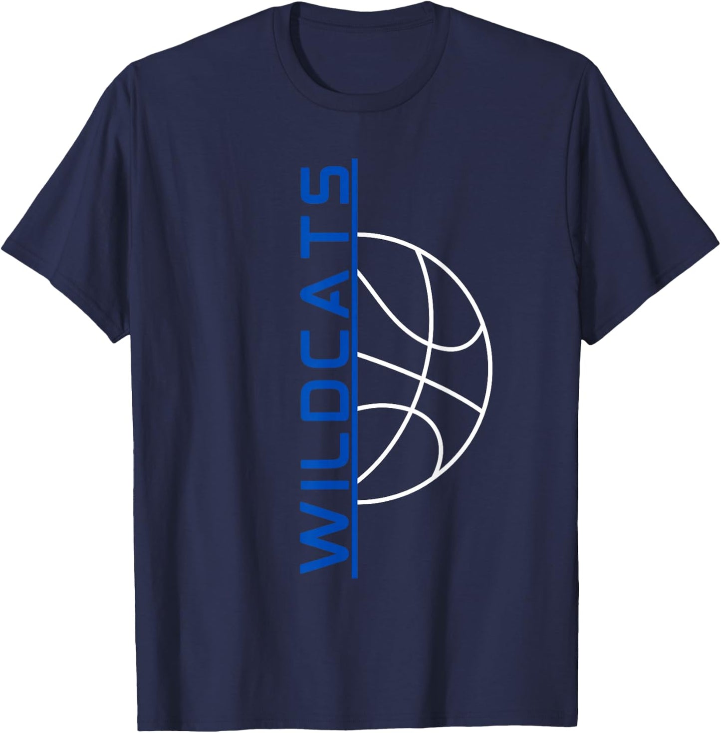 Wildcats Basketball T-Shirt - T-Shirt | Navy