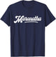 Maranatha - Come O Lord - Baseball Themed Christian Apparel T-Shirt - T-Shirt | Navy