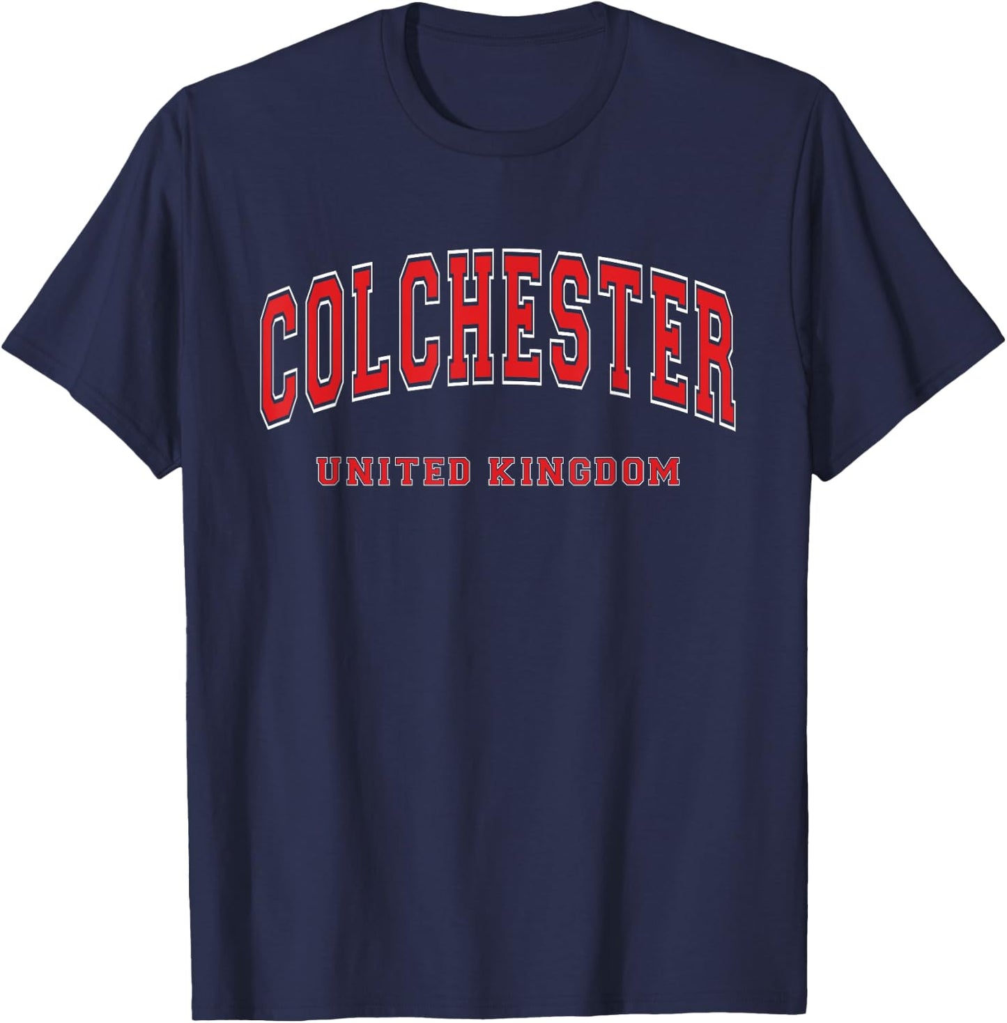 Colchester United Kingdom City T-Shirt - T-Shirt | Navy