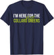 I'm Here For The Collard Greens T-Shirt - T-Shirt | Navy