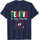 Christmas Baby Delivering - Cute Believe In Tiny Miracles T-Shirt - T-Shirt | Navy