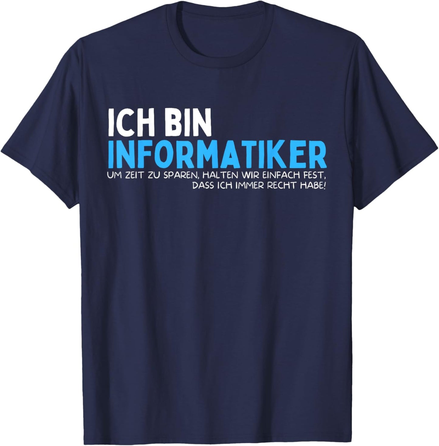 Computer Scientist Computer Science Software IT Computer Programmer T-Shirt - T-Shirt | Navy