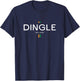 Dingle Ireland Retro Vintage T-Shirt - T-Shirt | Navy