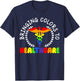 Nurse Gay Rainbow Pride March Medicine Ally Nursing T-Shirt - T-Shirt | Navy