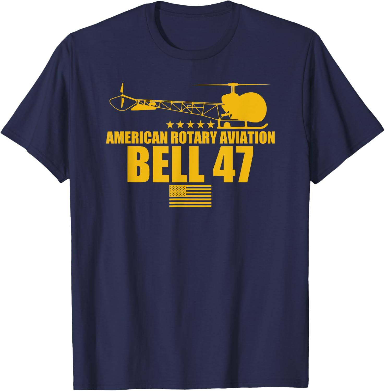 Bell 47 T-Shirt - T-Shirt | Navy