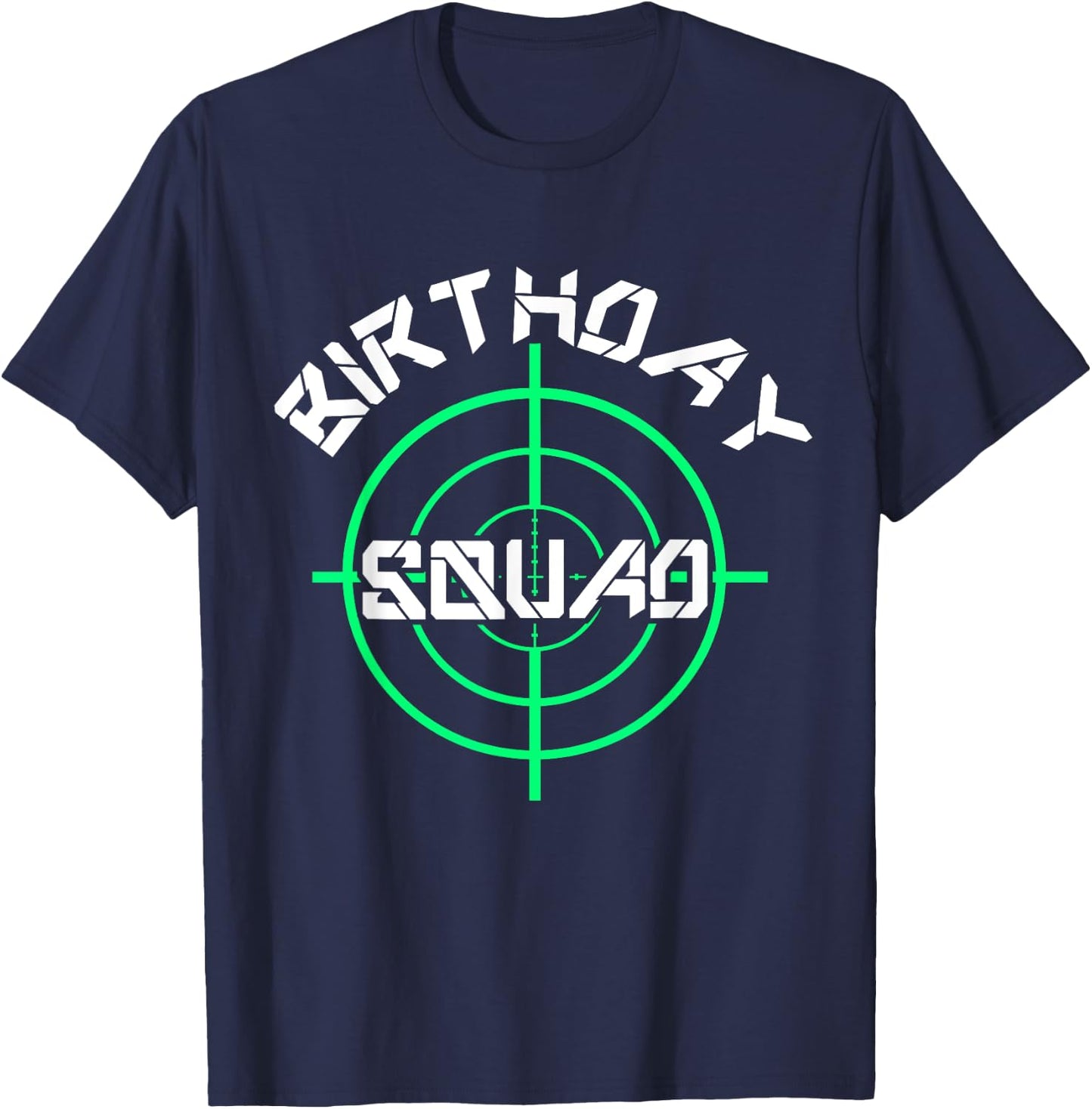 Laser Tag Birthday Squad Laser Tag Team Lasertag Game T-Shirt - T-Shirt | Navy