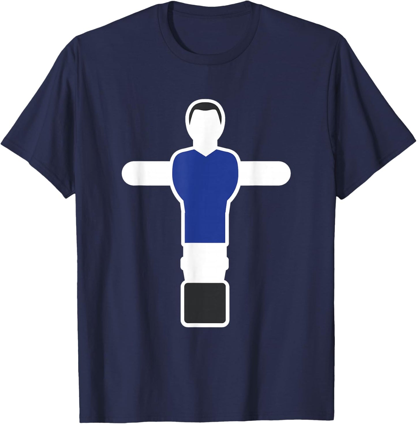 Foosball Player Halloween Costume Table Soccer Football T-Shirt - T-Shirt | Navy