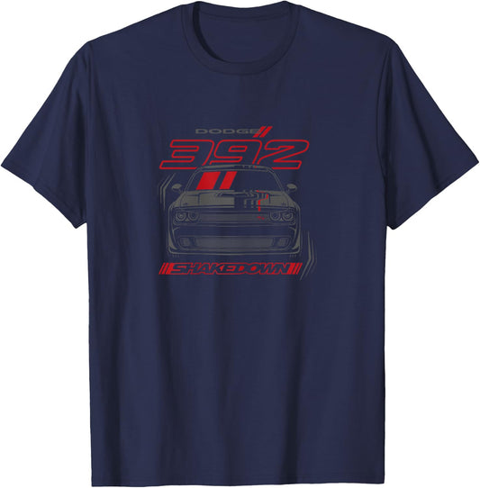 Dodge Women's Challenger 392 Shakedown Last Call , Black, X-Small T-Shirt - T-Shirt | Navy